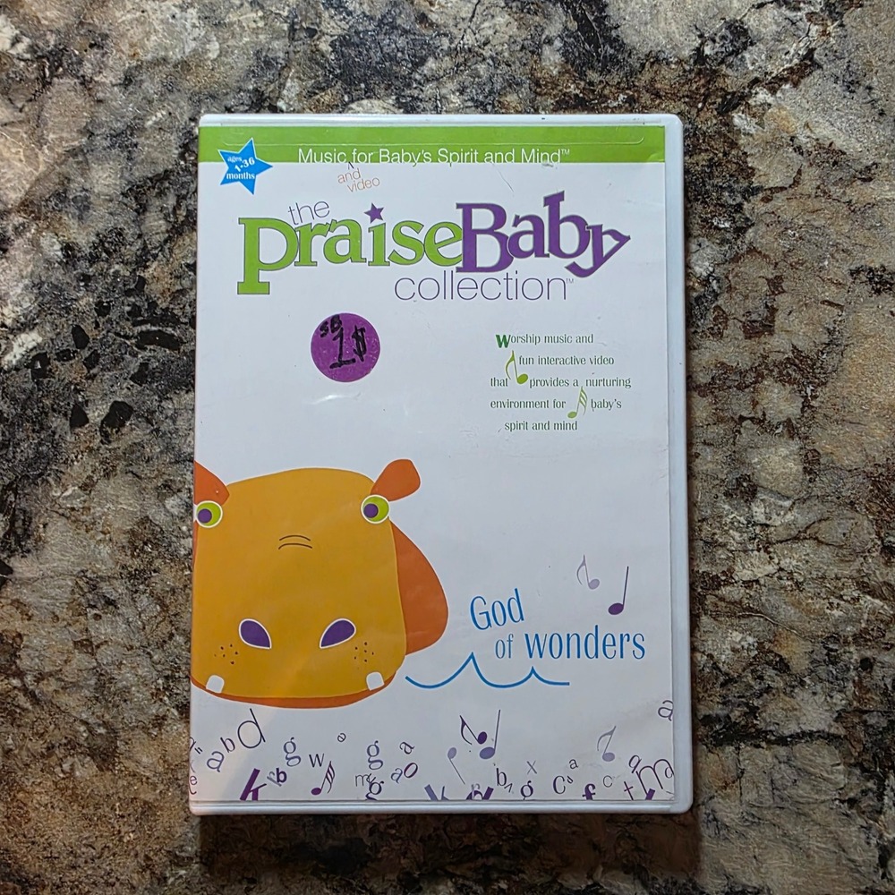Praise Baby‎ Collection God of Wonders DVD Worship Music for Baby 1-36 Months